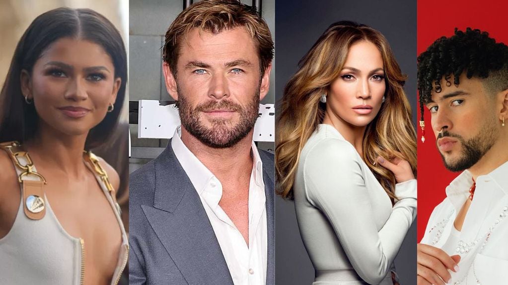 Zendaya, Chris Hemsworth, Jennifer López y Bad Bunny son los anfitriones del Me Gala 2024.
