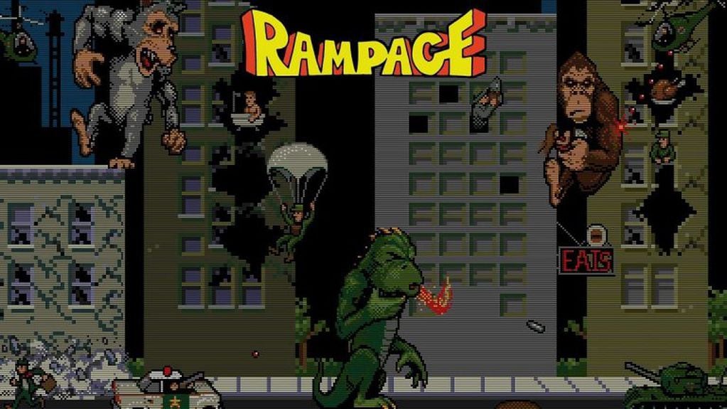 Rampage, el videojuego. (Foto: Web)