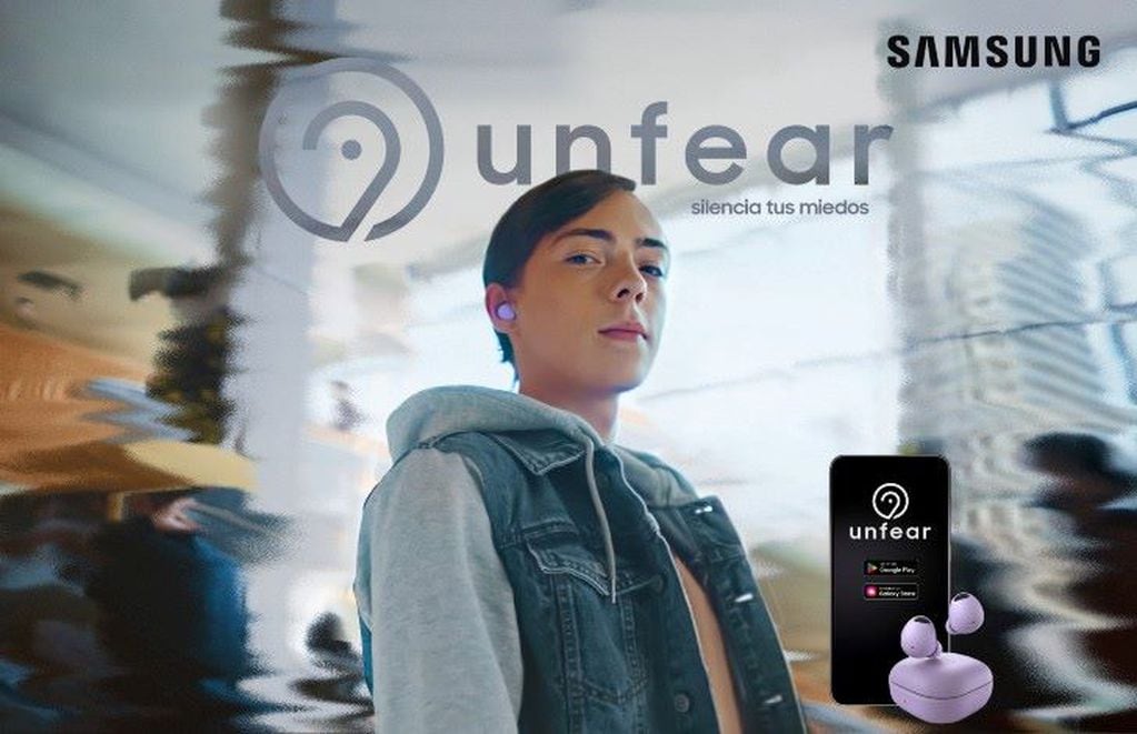 Campaña de Samsung para Unfear.