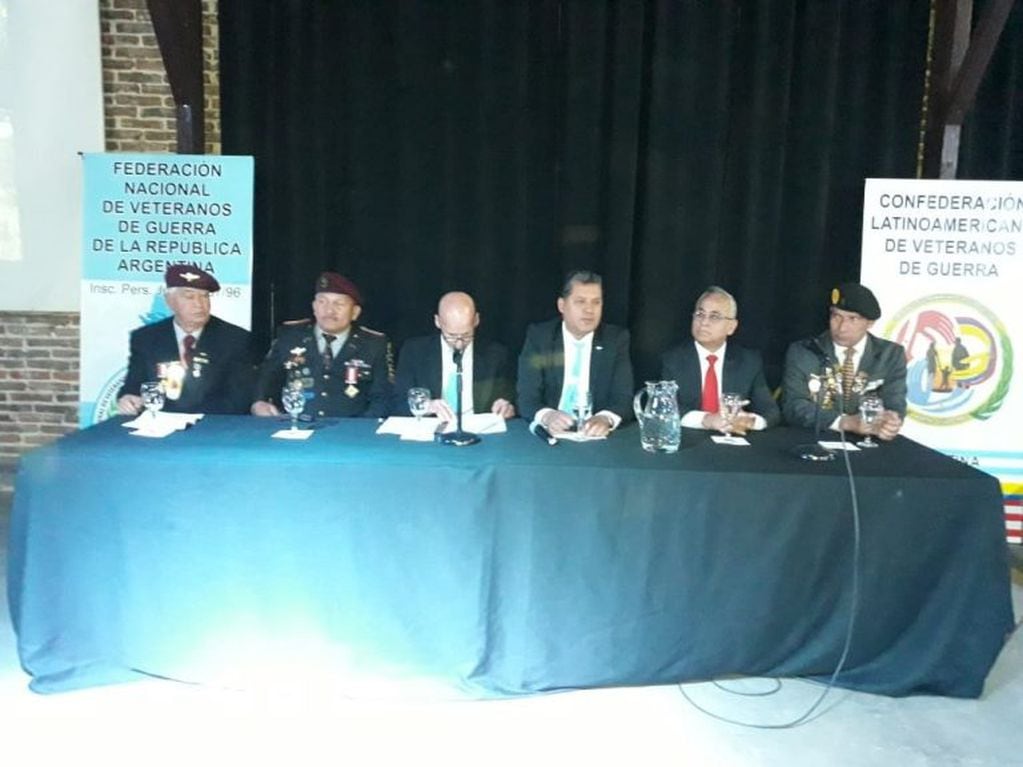 Acto inaugural federación Veteranos de Guerra latinoamericanos