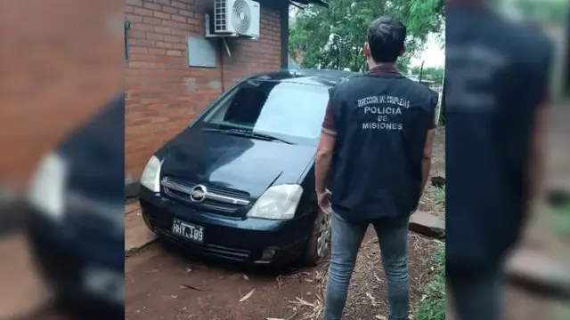 Recuperan en Garupá automóvil robado en Buenos Aires