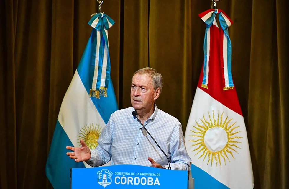 El Gobernador de Córdoba se sumó a los pronunciamientos en contra de la guerra. (Bancor)