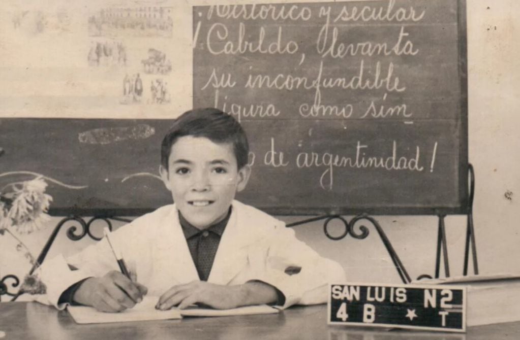 Ramón Fidael “Tito” Guiñazú cuando niño.