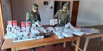 Operativo de Gendarmería descubre millonario contrabando en la RN 12 en Colonia Victoria