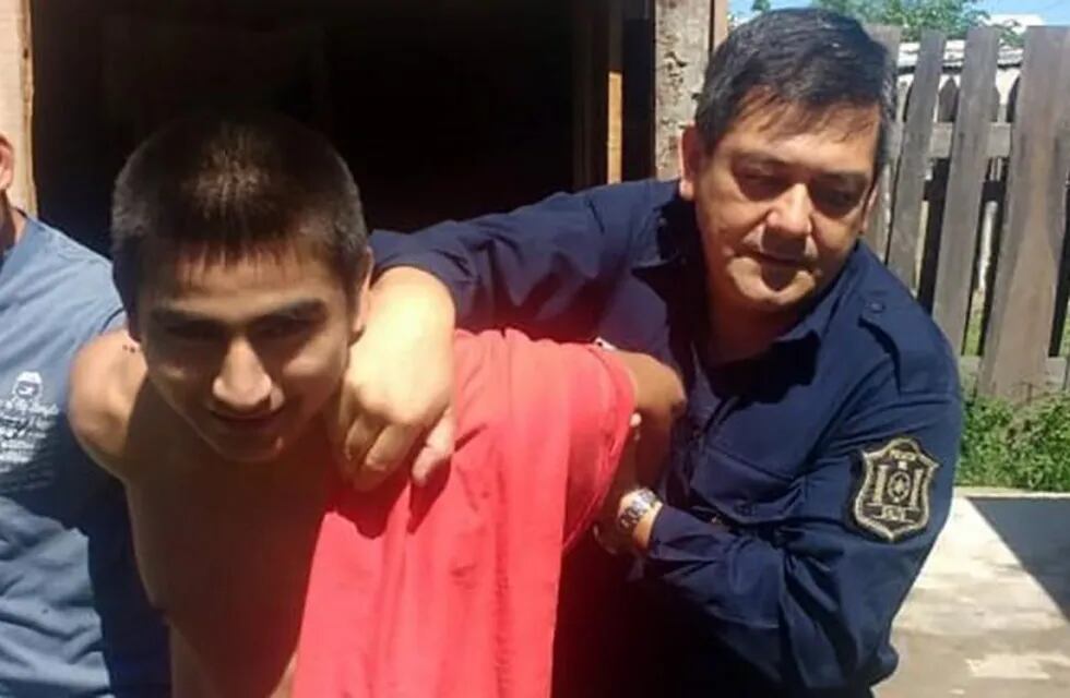 Enzo Ariel Castedo, imputado por tentativa de homicidio. (Policía de Salta)