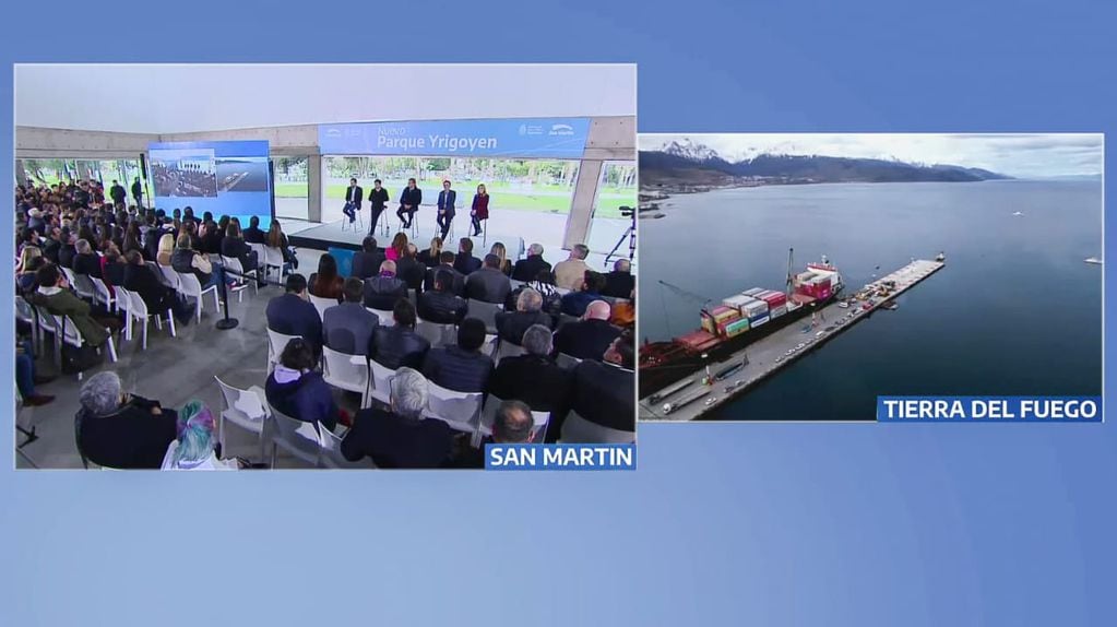 Presentaron a nivel nacional la obra de ampliación del Puerto de Ushuaia