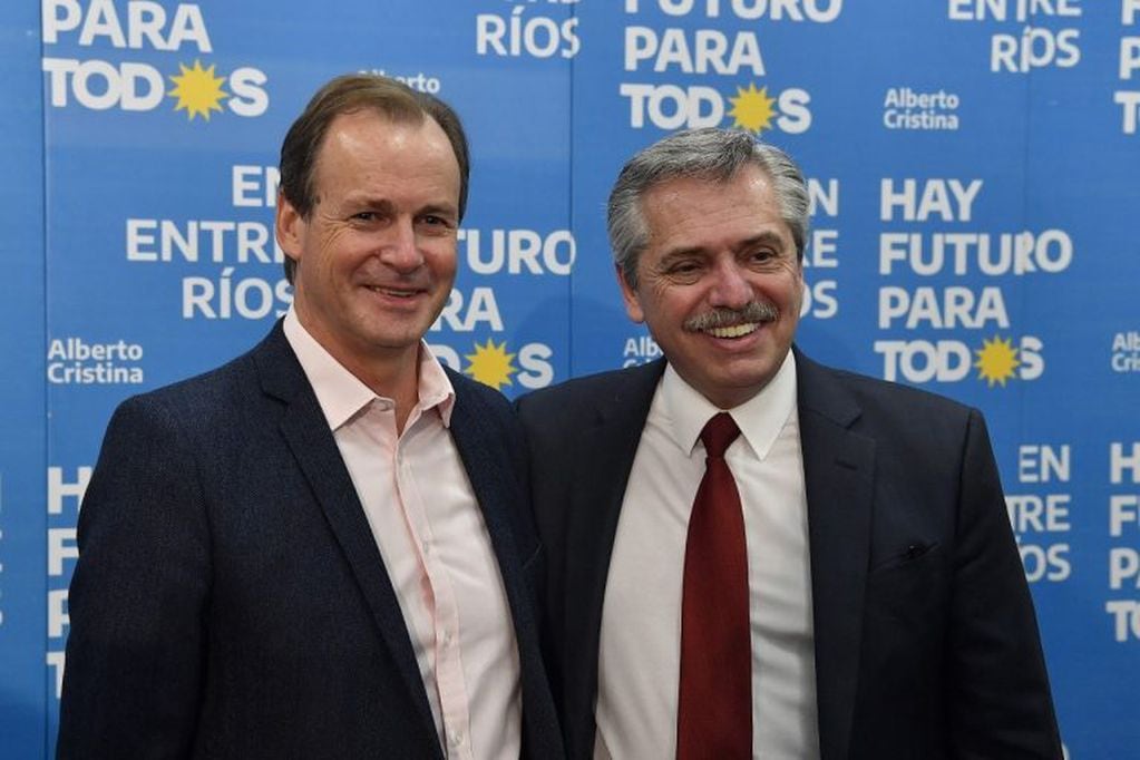 El gobernador de Entre Ríos desestimó la chance de conformar el gabinete de Alberto Fernández si es electo presidente (web).