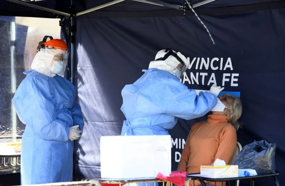 El Ministerio de Salud decidió destinar más recursos a la detección de personas enfermas ante la segunda ola. (Gobierno de Santa Fe)