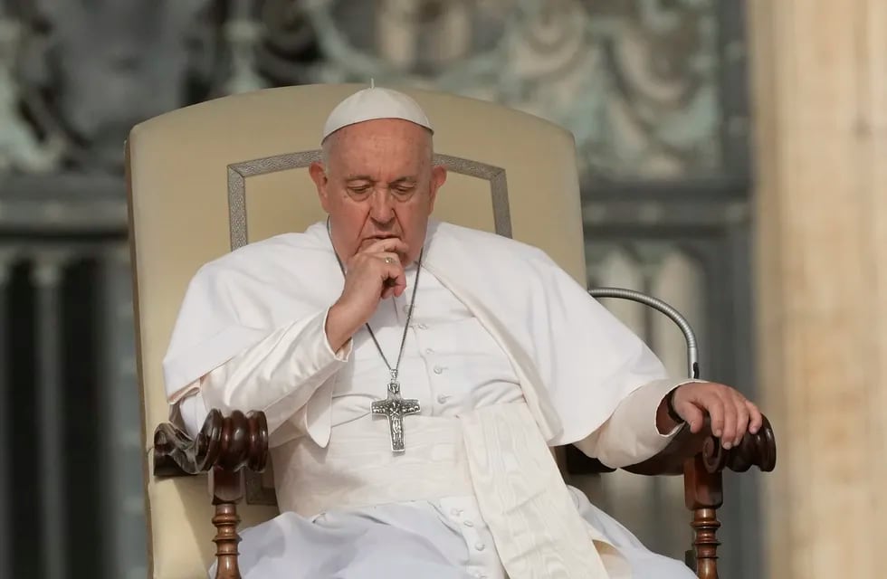 ”Una vez más mi pensamiento va a lo que está pasando en Israel y Palestina", afirmó el Papa.