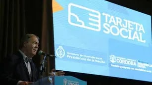 El gobernador Juan Schiaretti anunció el plus navideño para los beneficiarios de la Tarjeta Social provincial.