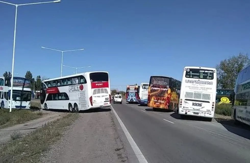 El corte comenzó el domingo sobre la Autopista Serranías Puntanas, a la altura del kilómetro Nº731, en la localidad de Fraga.