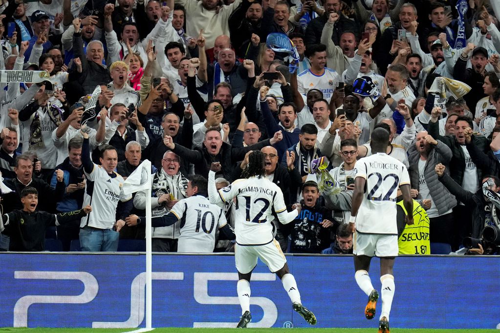 Real Madrid y Manchester City, por los cuartos de final de Champions. (AP).
