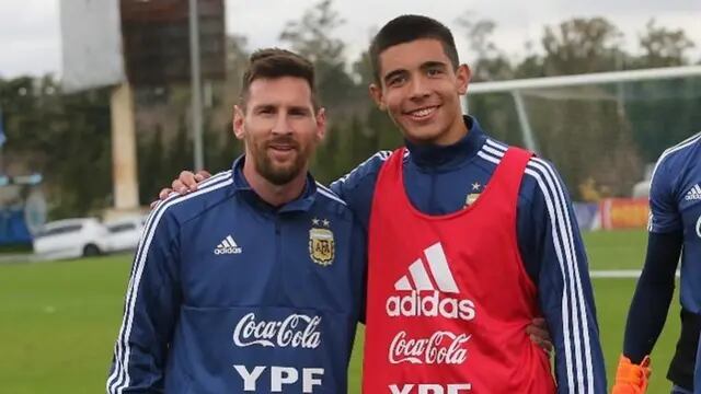 Juan Sforza y Lionel Messi