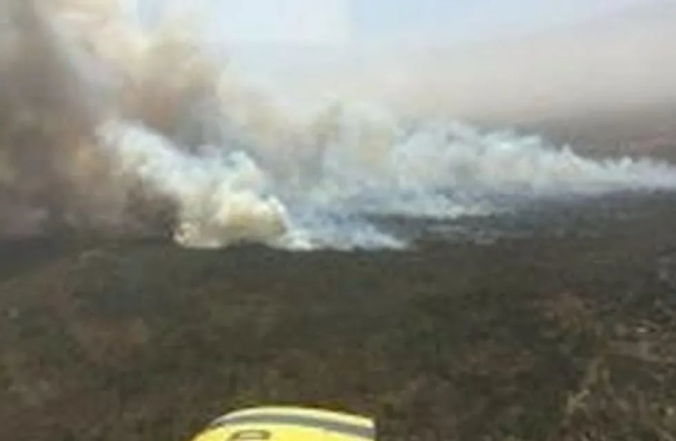 Nuevo foco de incendio en La Paz.