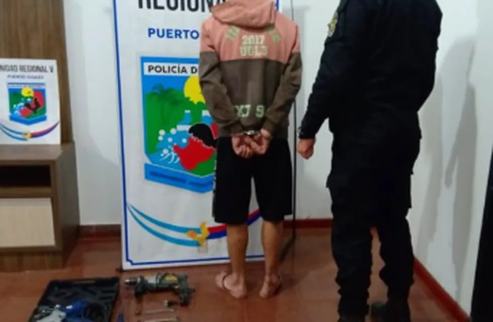 Capturaron a un joven luego de robar en un comercio de Puerto Iguazú.