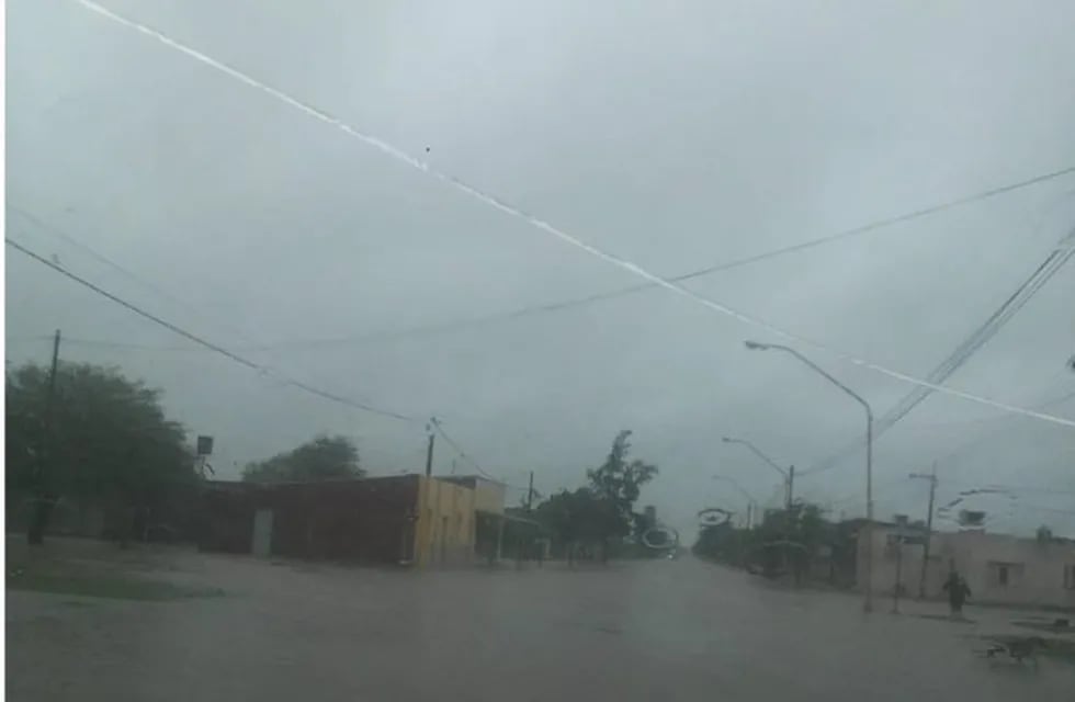 Tostado fue una de las localidades más perjudicadas por las lluvias del último jueves. (@periodico9dej)