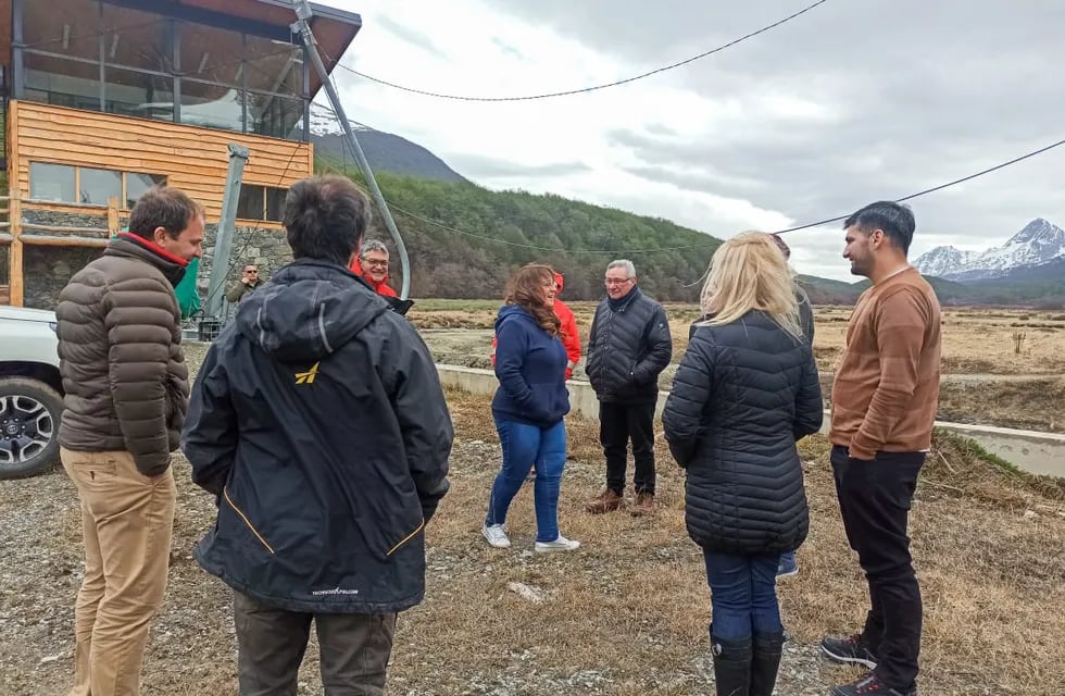 Autoridades de vialidad nacional recorrieron obras viales en Tierra del Fuego