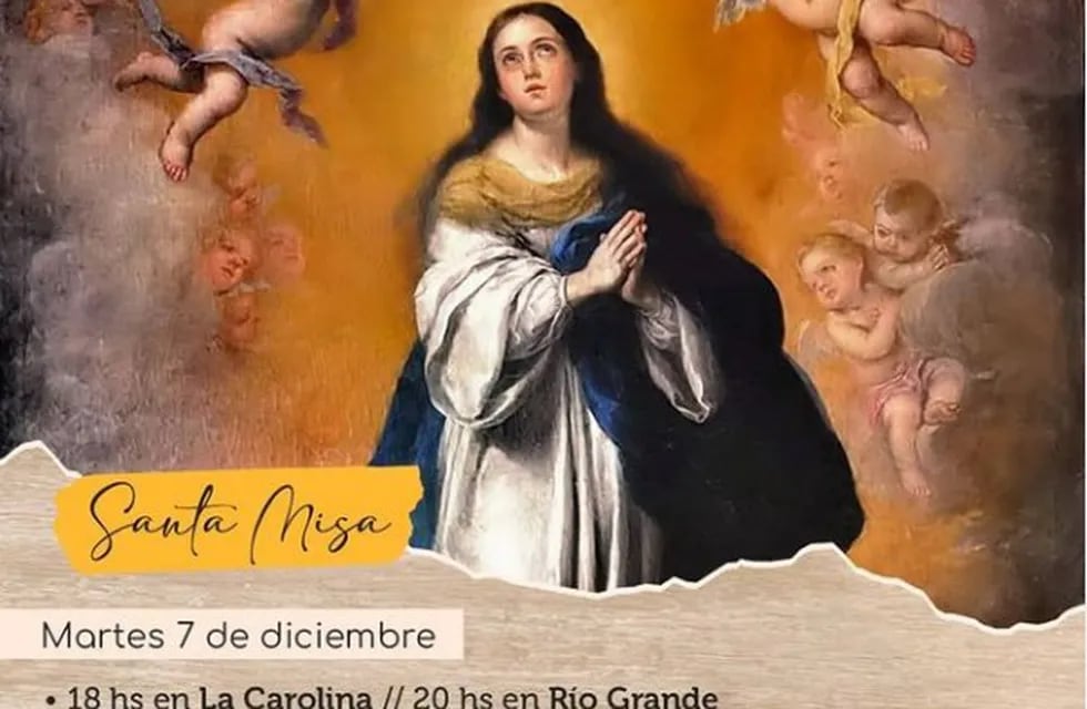 Día de la Inmaculada Concepción de la Virgen María. El Trapiche