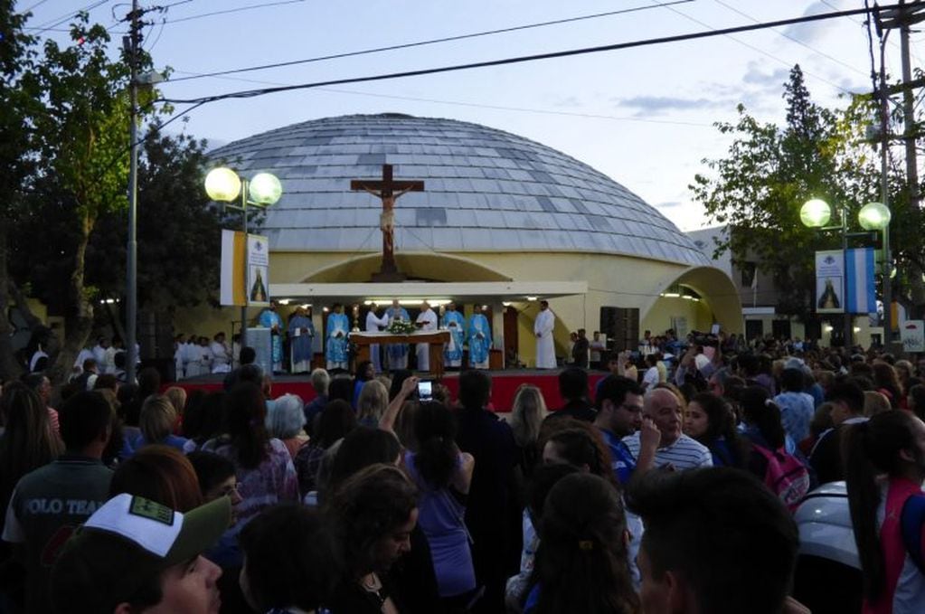 El templo. Foto: diario La Provincia SJ.