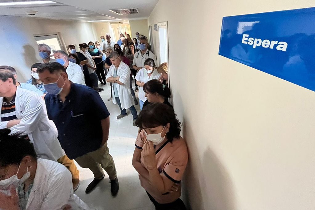 Río Cuarto. Se agrava el conflicto con los médicos del Hospital San Antonio de Padua. (Tomy Fragueiro/La Voz).