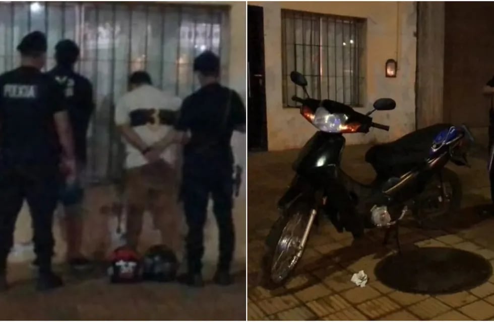 Recuperan motocicleta robada en Posadas.