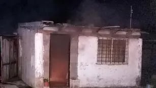 Casa quemada en Malagueño