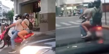 Taxista insultó a un motociclista