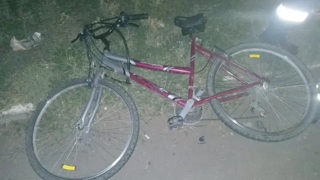 Bicicleta chocada