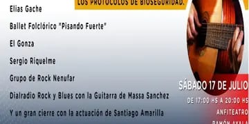 El sábado próximo habrá un festival solidario en el Anfiteatro de Iguazú