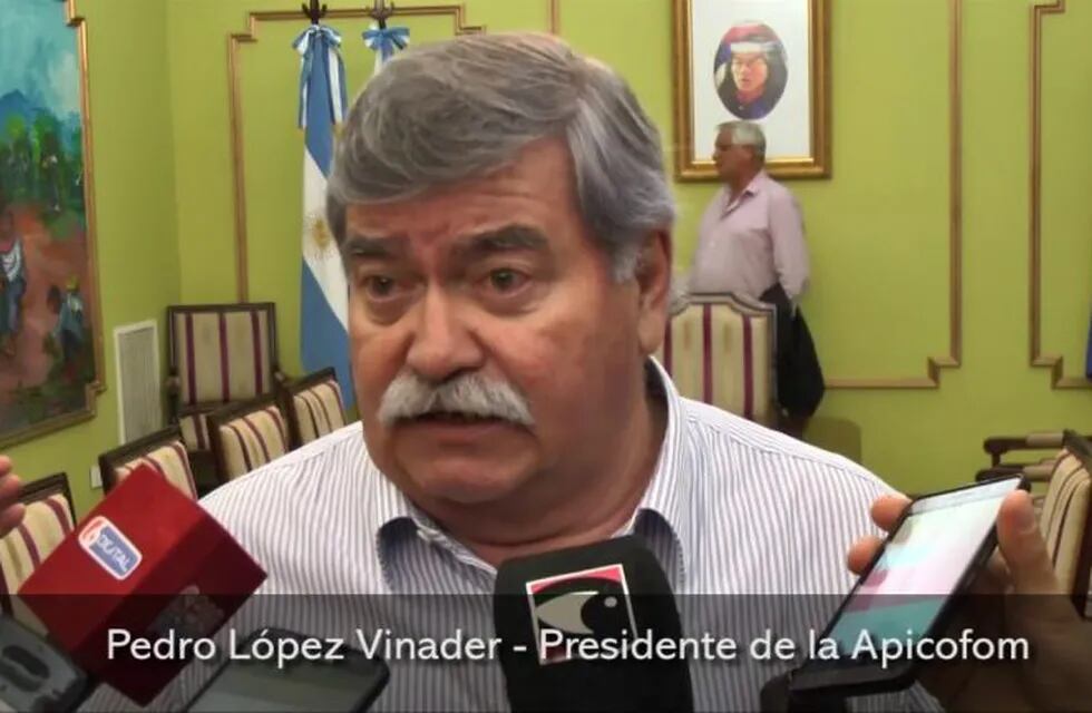Pedro López Vinader, Presidente de la Apicofom.