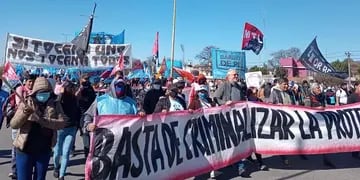Organizaciones sociales marchan en Jujuy