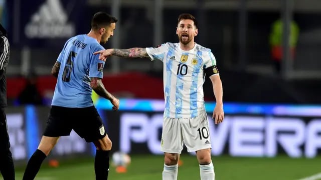 Messi Argentina Uruguay