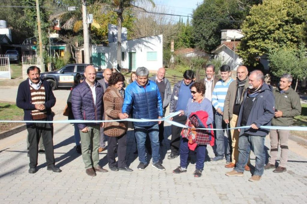 Inauguraron obras en Villa Independencia