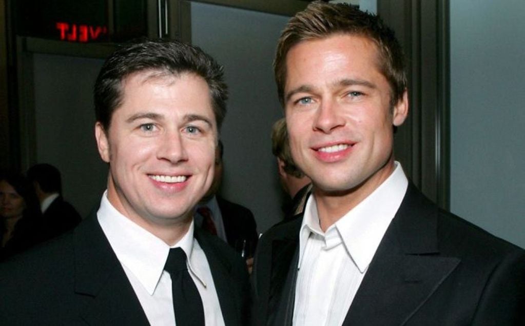 Brad Pitt junto a su exitoso hermano, Doug