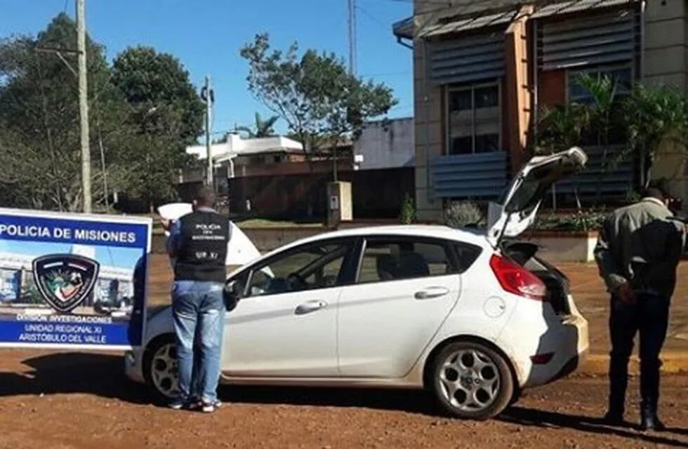 El Ford Fiesta tenía pedido de captura desde el 20 de febrero en la provincia de Buenos Aires.