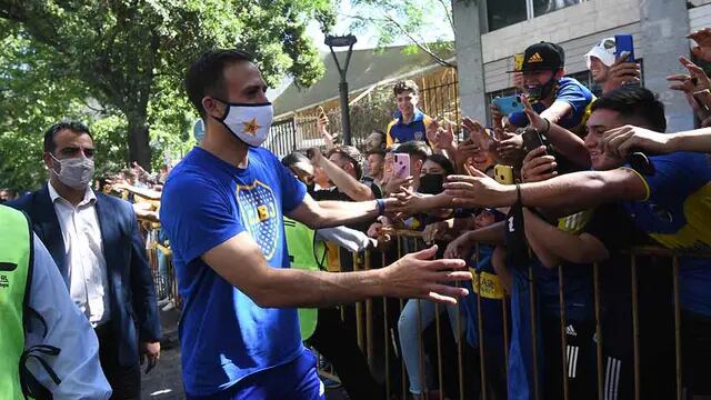 Llegada de Boca Juniors a Mendoza