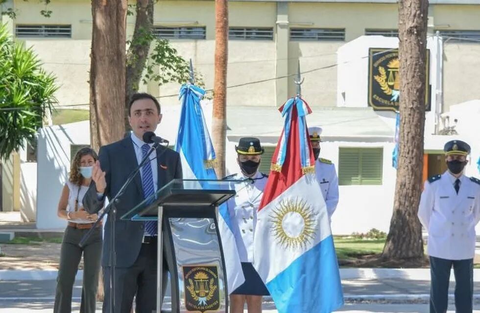 Julián López habló previo al acto del miércoles 1ro de febrero.