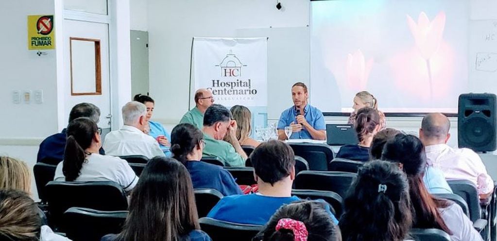 Reunión en el Hospital de Gualeguaychú Crédito: Prensa Hospital