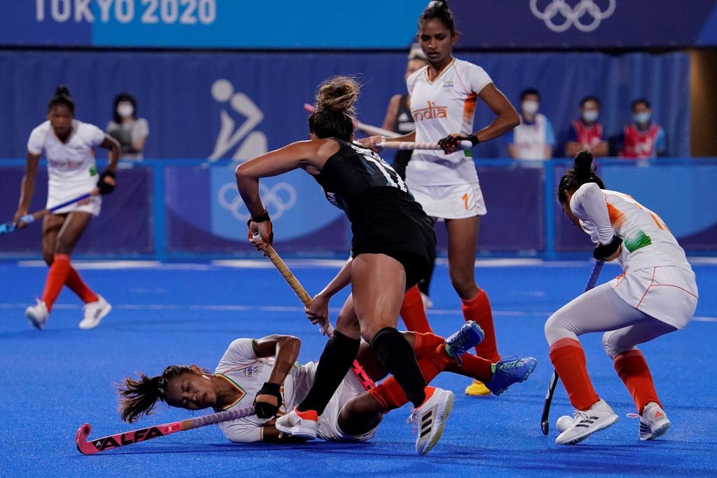 Las Leonas, en otra final olímpica. AP