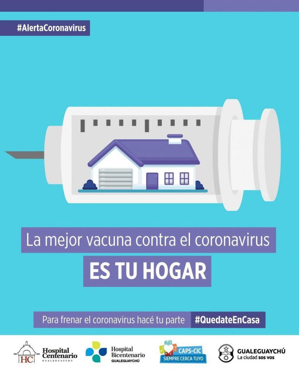 #QuedateEnCasa
Crédito: MDG