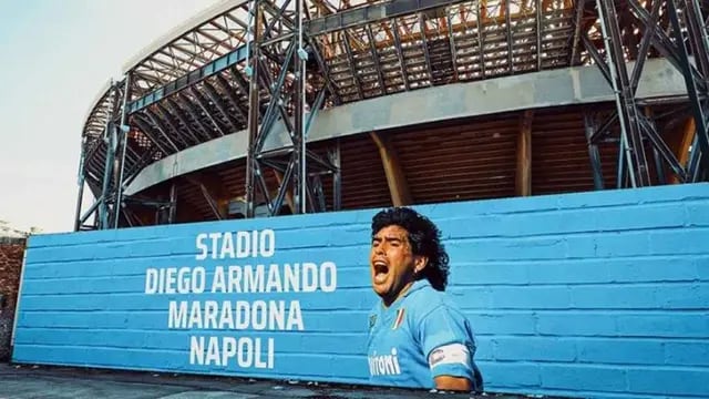 Diego Maradona Napoles