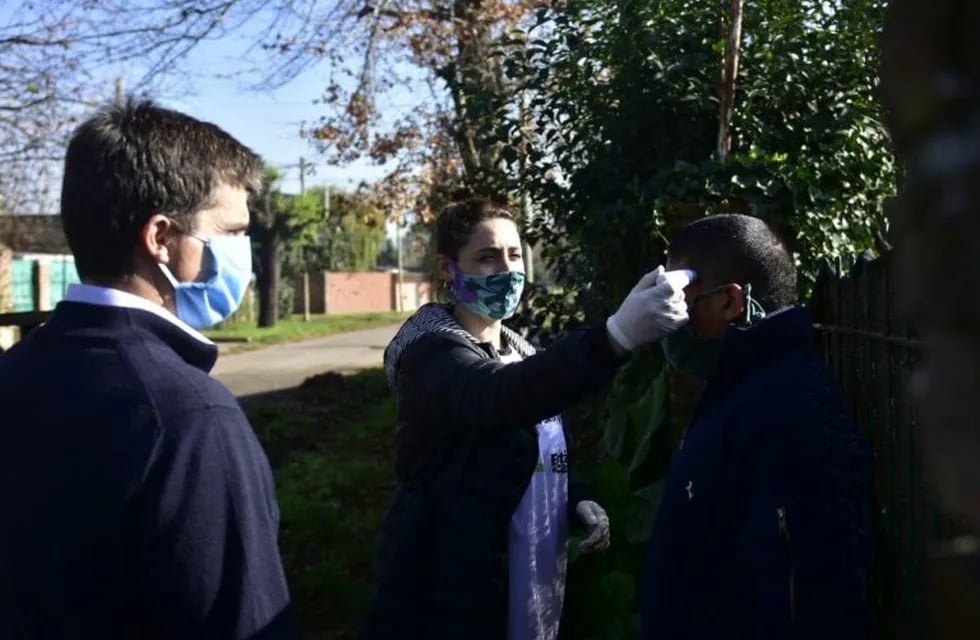 El Municipio realiza operativos de prevención del coronavirus en todos los barrios del Partido (Municipalidad de La Plata)