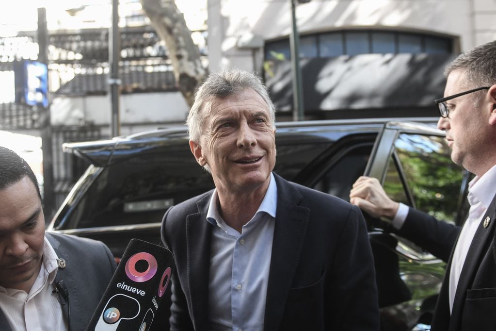 Mauricio Macri junto a Patricia Bullrich 
Foto Federico Lopez Claro