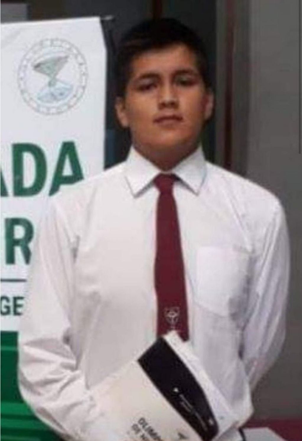 Facundo Sorol, estudiante del colegio del Salvador, fallecido en el accidente