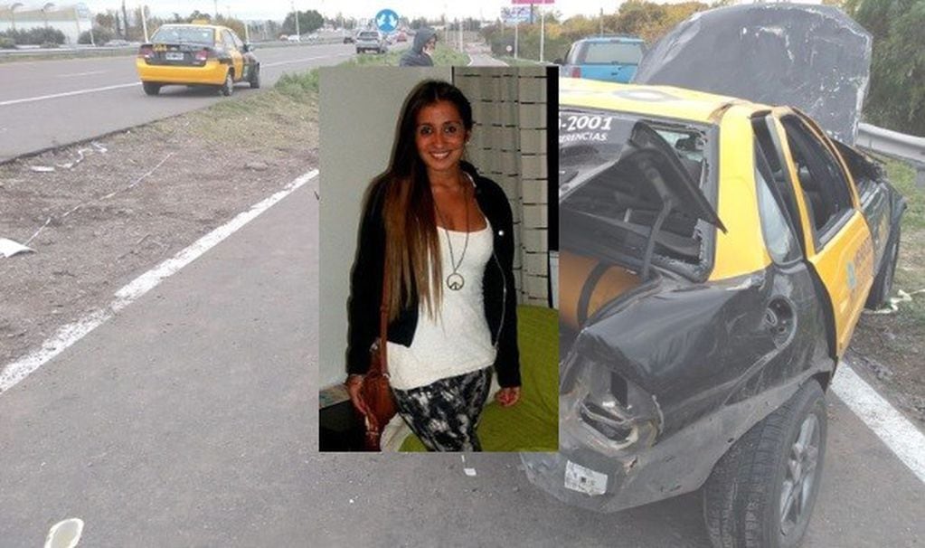 Luciana Montaruli, falleció en el accidente.