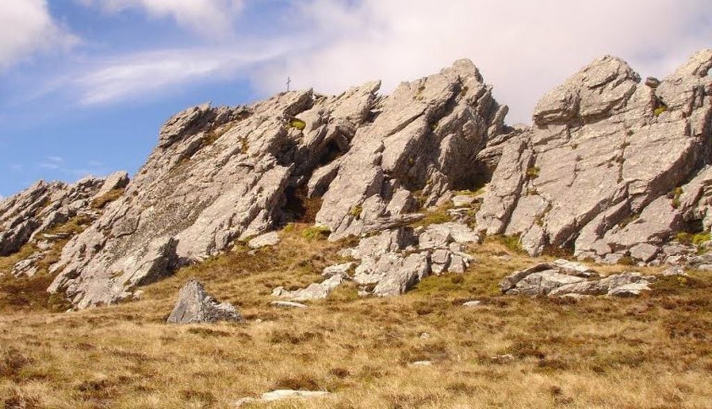 Monte Longdon, Islas Malvinas.