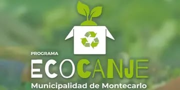 Montecarlo: el programa “Eco Canje” retoma su actividad este viernes