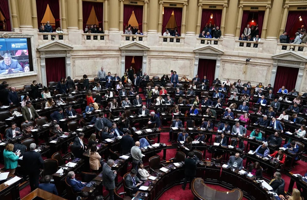 Diputados continúa con el debate de la Ley de Alquileres. Foto: Clarín