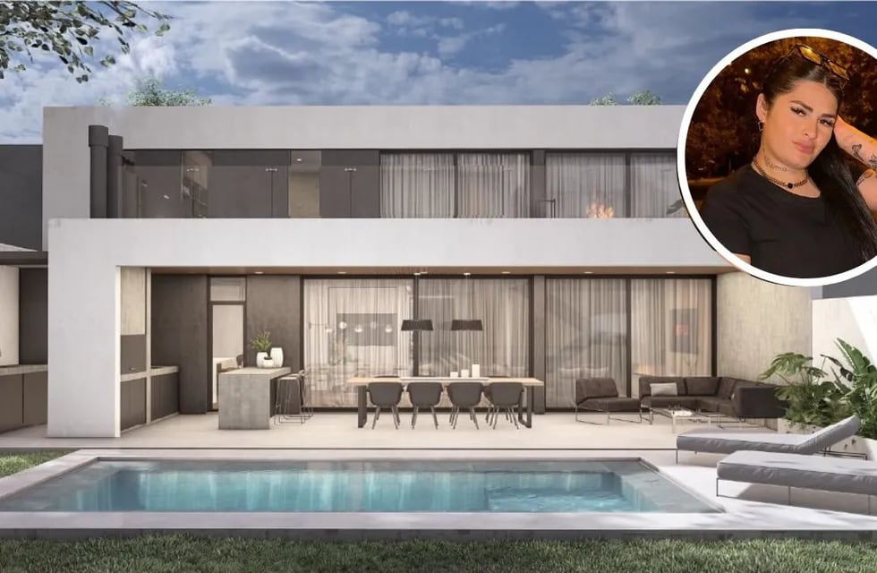 Kami Franco compartió cómo será su lujosa casa en Villa María.