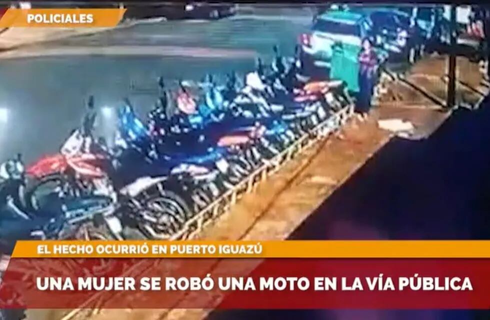Recuperan una motocicleta robada en Puerto Iguazú.